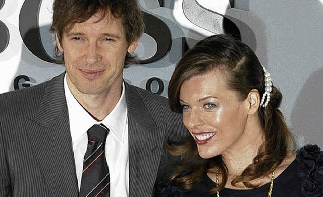 P. Anderson und M. Jovovich  | Foto: ddp