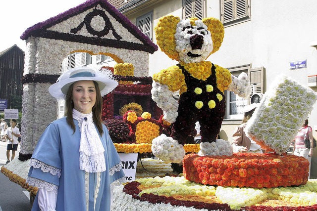 Der Umzug am Sonntag mit seinen farben... Wagen ist Hhepunkt des Zuckerfests.   | Foto: Archiv:  Fssel