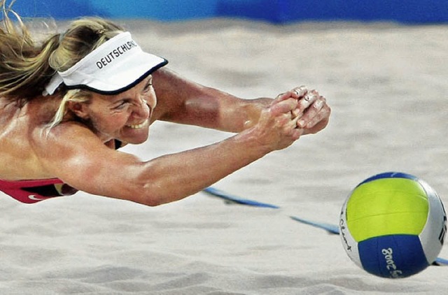 Ein Beachvolleyballplatz im Mllheimer Zentrum ist in Planung.   | Foto: ddp