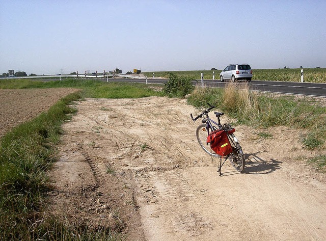 radweg bad krozingen heitersheim  | Foto: Hans Jrgen Kugler