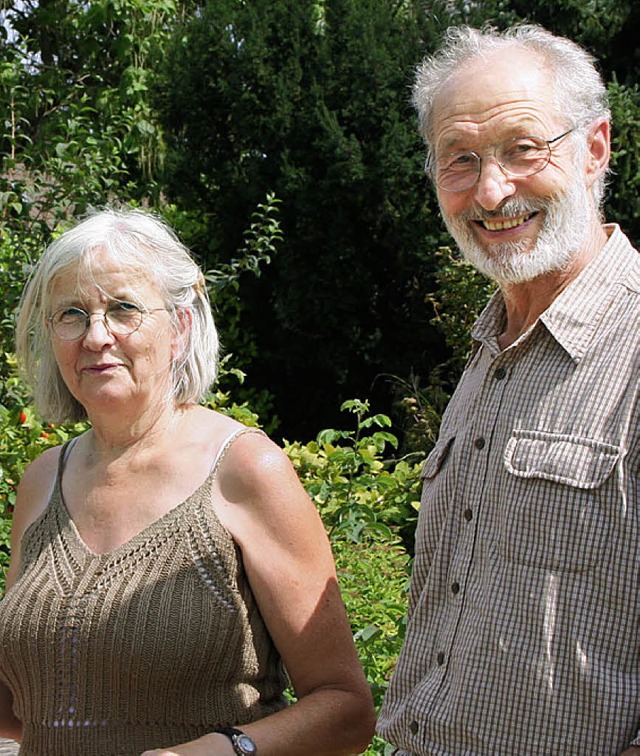 Rosemarie und Walter Wenk  | Foto: Reinhard Cremer