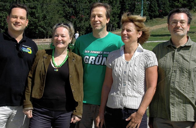 Kandidatinnen und Kandidaten der Grne...d-Baar), Hans-Peter Behrens (Rastatt)   | Foto: Michael Karle