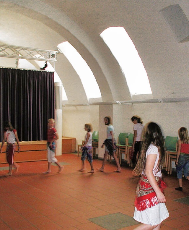 Die schlechte Akustik im Pfarrsaal, di...er zulsst, wird bald ein Ende haben.   | Foto: seifried