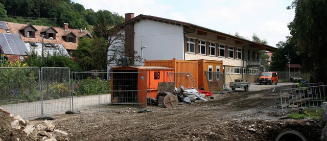 Noch wird krftig vor der Hlschematth...  hat der Ortschaftsrat   festgelegt.   | Foto: Marlies Jung-Knoblich