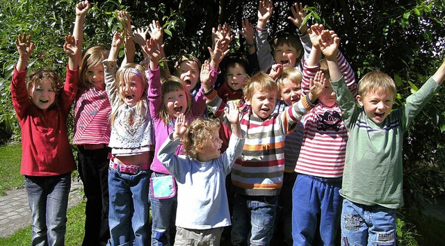 Im Achkarrer Kindergarten wurden Junge...m Projekt stark fr das Leben gemacht.  | Foto: benjamin bohn