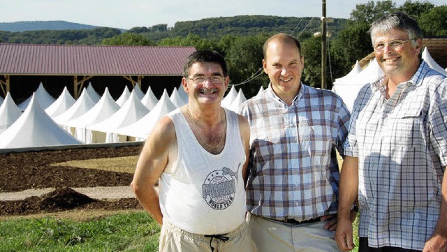 <Bildtext>Das Agrogast-Organisatorente...Rohmer und Pierre Pfendler</Bildtext>   | Foto: Annette Mahro