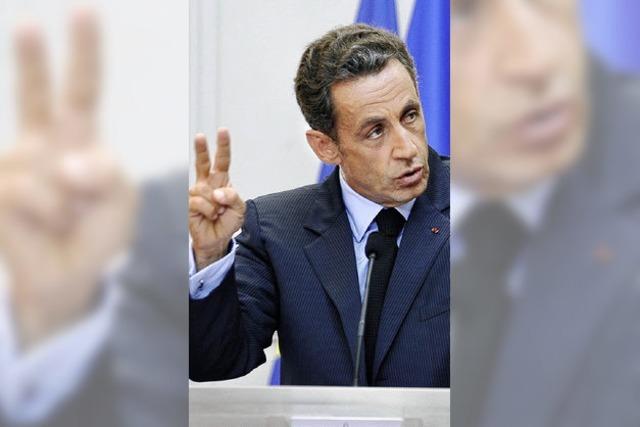 Frankreichs Staatschef will Banker zgeln