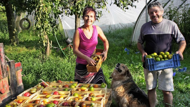 Das Bewusstsein fr gesundes Essen fr...n fr einen Dsseldorfer Weinhndler.   | Foto: Ruth Seitz