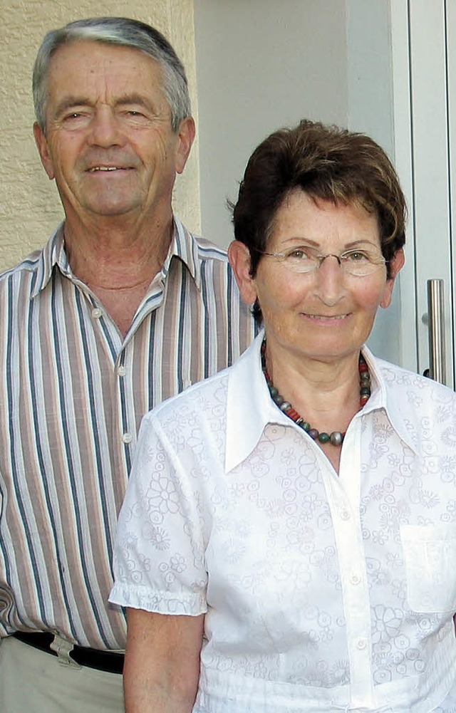 Hugo und Elisabeth Scheer feiern goldene Hochzeit  | Foto: Dennis zkan