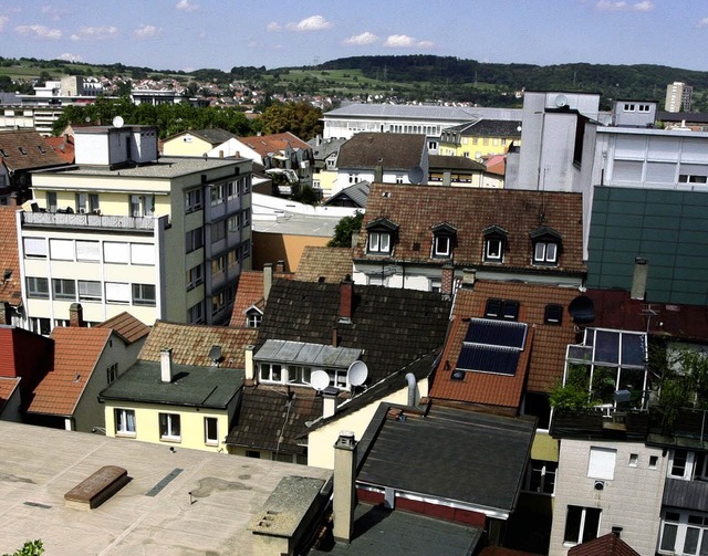 Suchbild: Wo ist die Solaranlage? Die ...zial bei der Nutzung der Sonnenenergie  | Foto: Henning