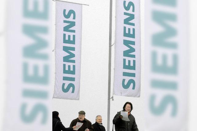 Frhere Siemens-Vorstnde stimmen Vergleich zu