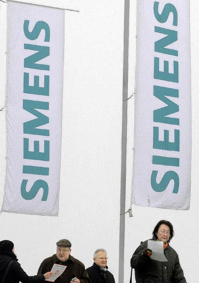 Die Siemens-Schmiergeldaffre ist noch nicht ausgestanden.   | Foto: DPA