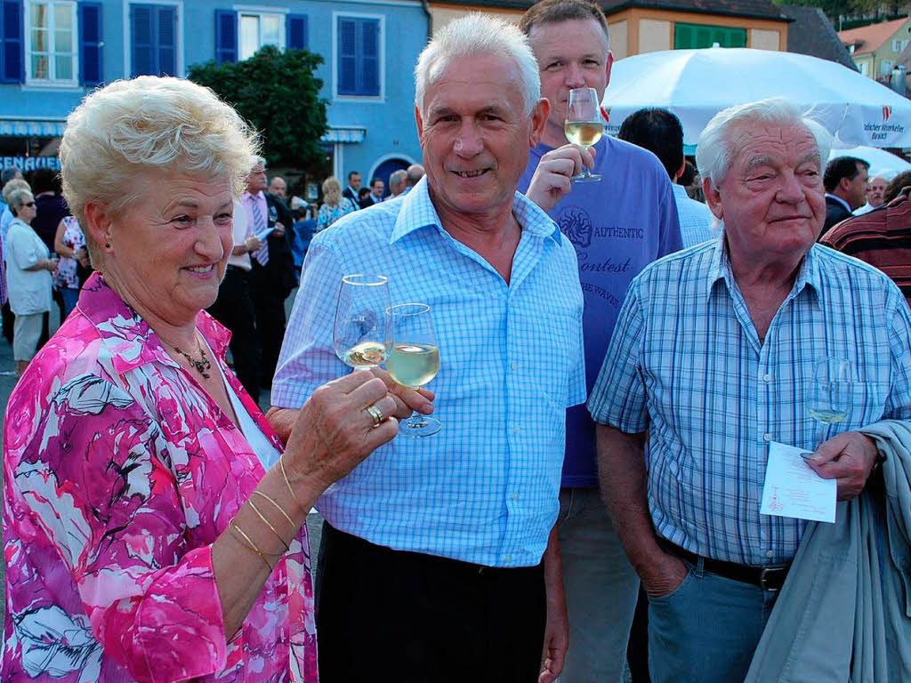 Impressionen von der Erffnung des 53. Weinfestes fr die Bereiche Kaiserstuhl und Tuniberg