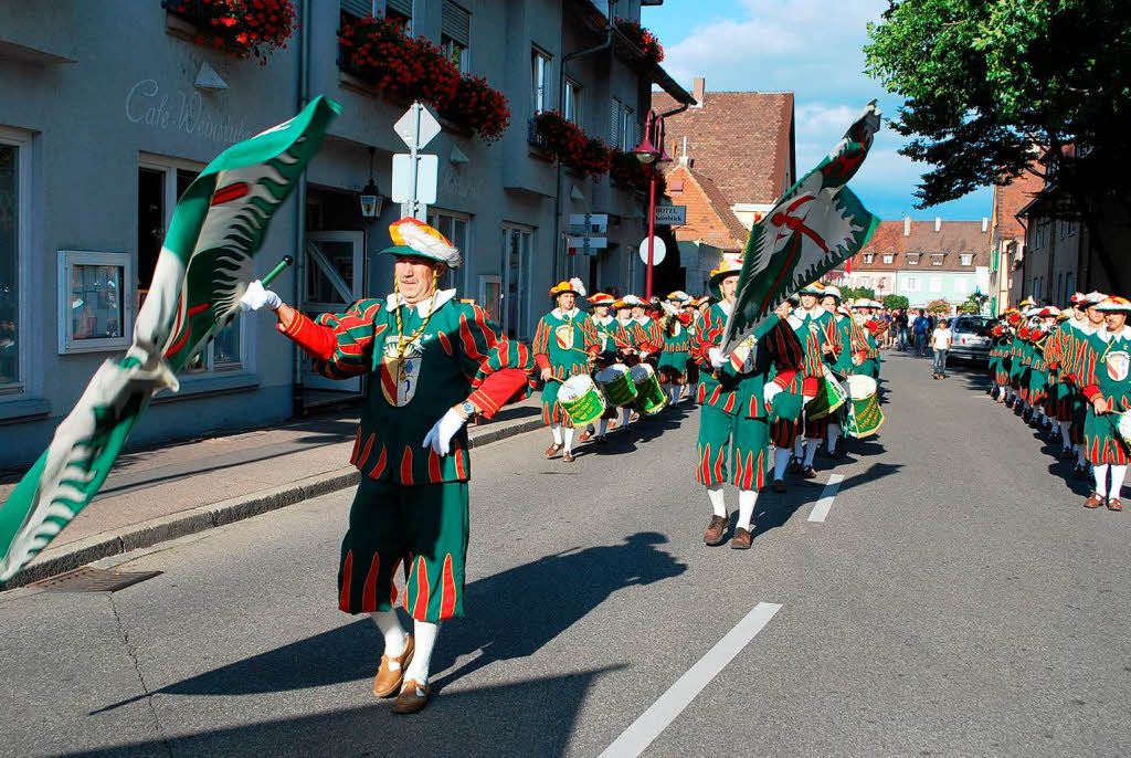 Impressionen von der Erffnung des 53. Weinfestes fr die Bereiche Kaiserstuhl und Tuniberg