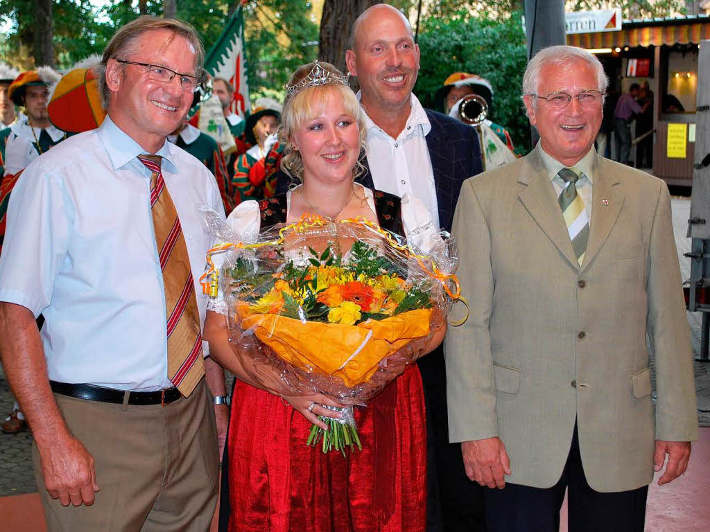 Impressionen von der Erffnung des 53. Weinfestes fr die Bereiche Kaiserstuhl und Tuniberg