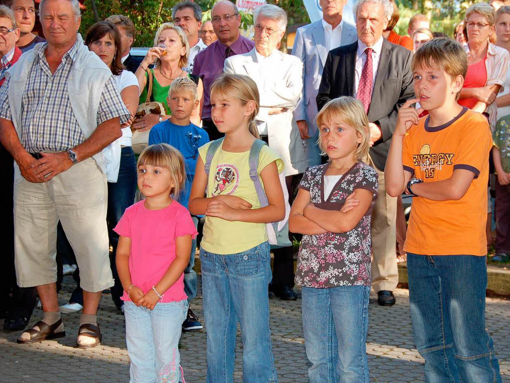 Impressionen von der Erffnung des 53. Weinfestes fr die Bereiche Kaiserstuhl und Tuniberg