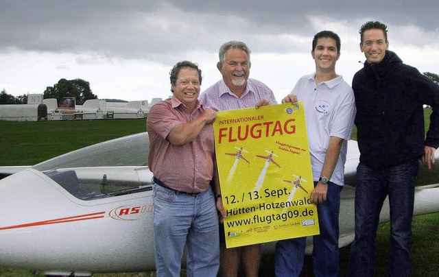 Ingo Dannenberger, Detlef Barth, Denni...ttag in Htten auf die Beine gestellt.  | Foto: christin Keller