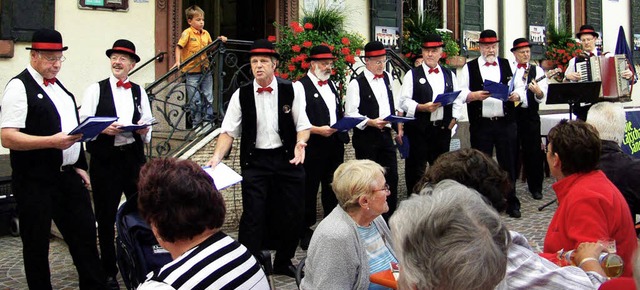 Die Latscharisnger besingen den Platz, dem sie ihren Namen verdanken.   | Foto: Silke Hartenstein