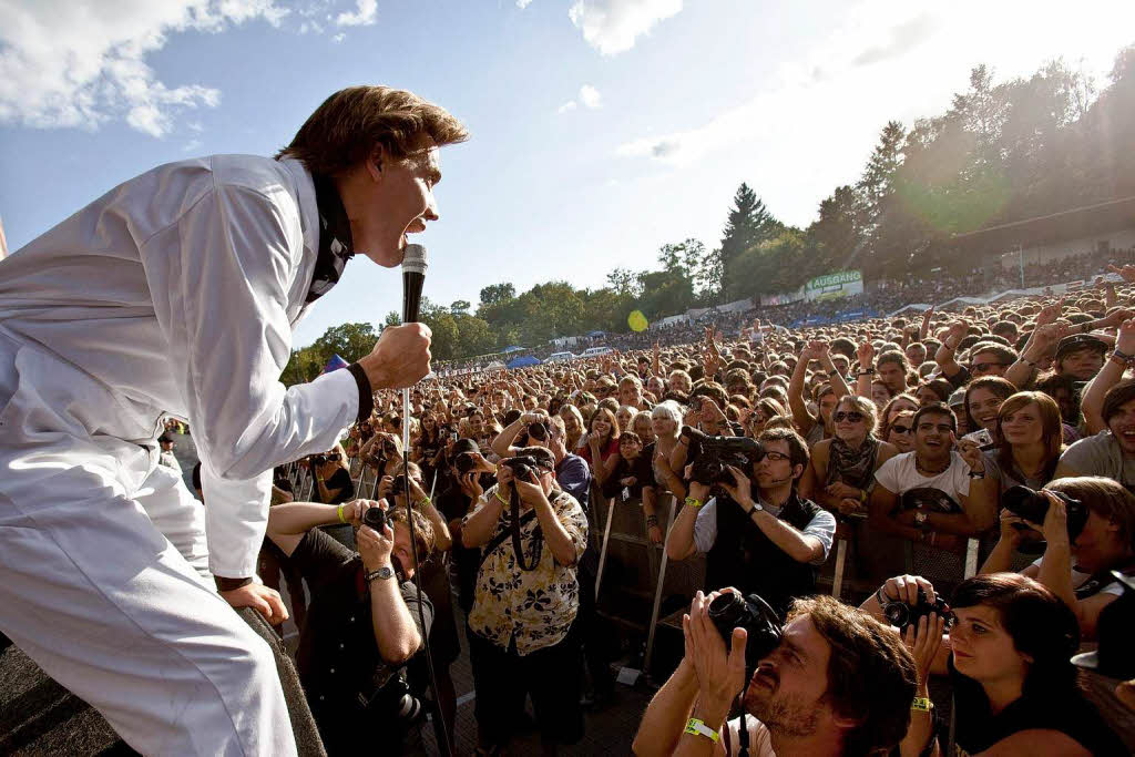 The Hives rocken den Bodensee.