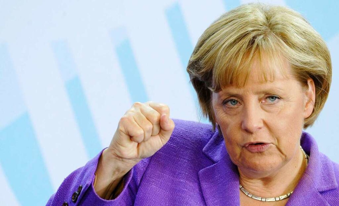 Merkel, die strenge Oberlehrerin?  | Foto: ddp