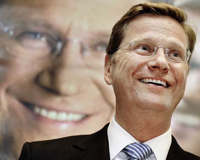 Frchtet um Schwarz-Gelb: FDP-Chef Guido Westerwelle  | Foto: ddp