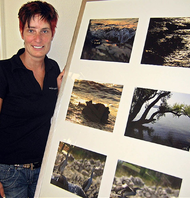 Dajana Friscic zeigte im Rathaus Fotoimpressionen.  | Foto: Ines Bode