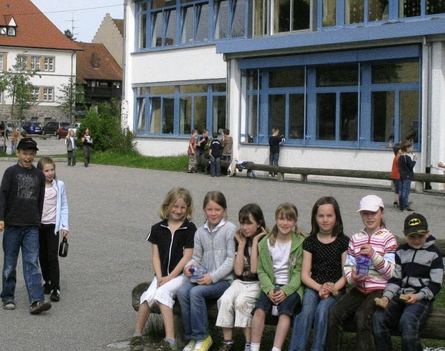 An der Brunlinger Schule gibt es imme...zum Schulbeginn sind es nur noch 290.   | Foto: Maier