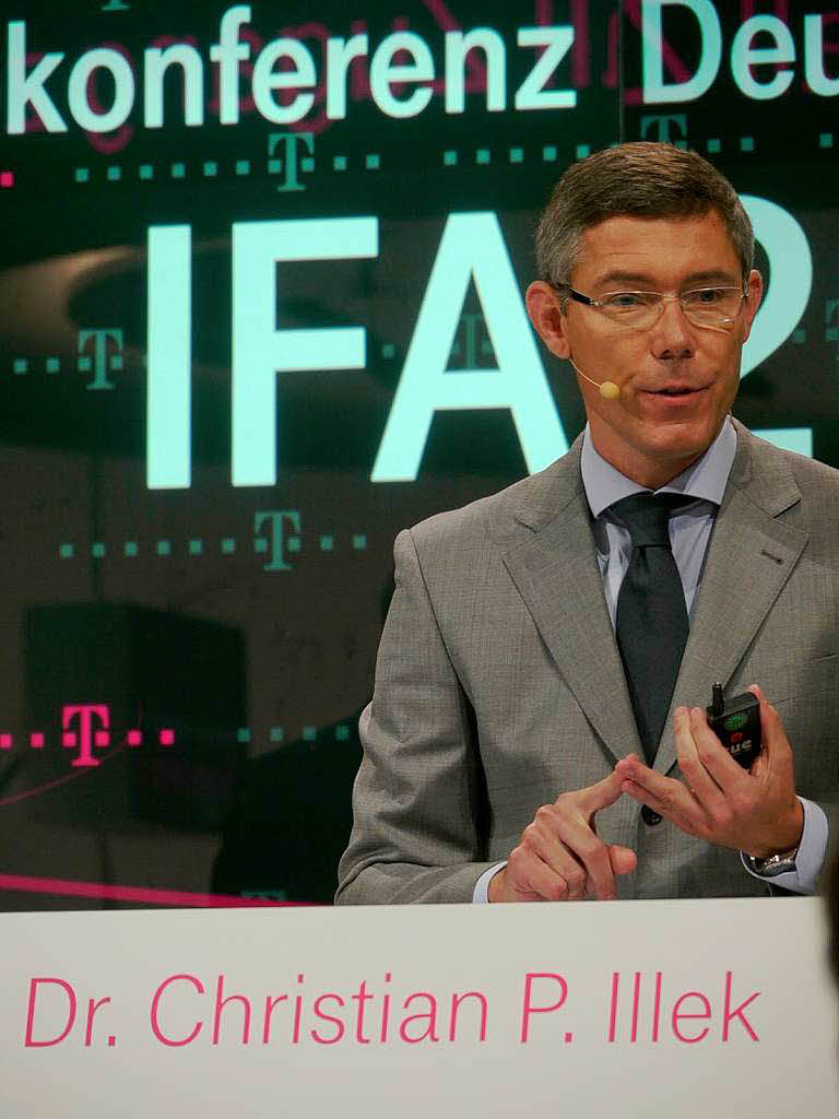 Pressekonferenz der Deutschen Telekom