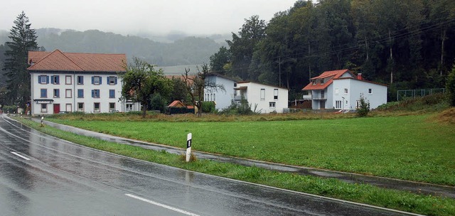 Fr das Grundstck neben dem ehemalige...voranfrage fr einen Lebensmittelmarkt  | Foto: Hermann Jacob