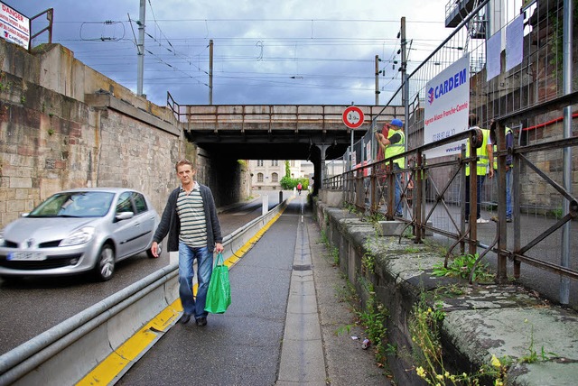 Rund um die Bahn wird in Straburg derzeit viel gearbeitet.  | Foto: bri