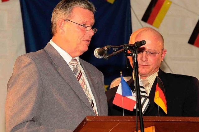Festakt zum Partnerschaftsjubilum
