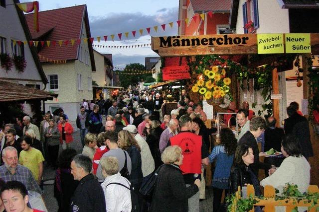 Gassenweinfest lockt viele Besucher