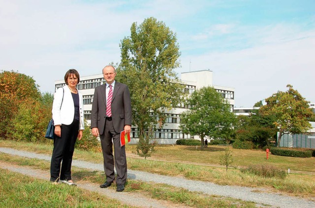 Noch ist der Campus der Hochschule ver... auf den Landesgartenschau-Zuschlag.    | Foto: rab