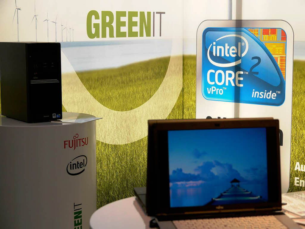 Green-IT: Umweltschonende Datenverarbeitung hat sich auch Fujitsu auf die Windrder geschrieben