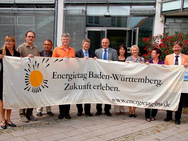 Energietag in Emmendingen: Die Organis...le Brger zum Energiesparen animieren.  | Foto: Sylvia-Karina Jahn
