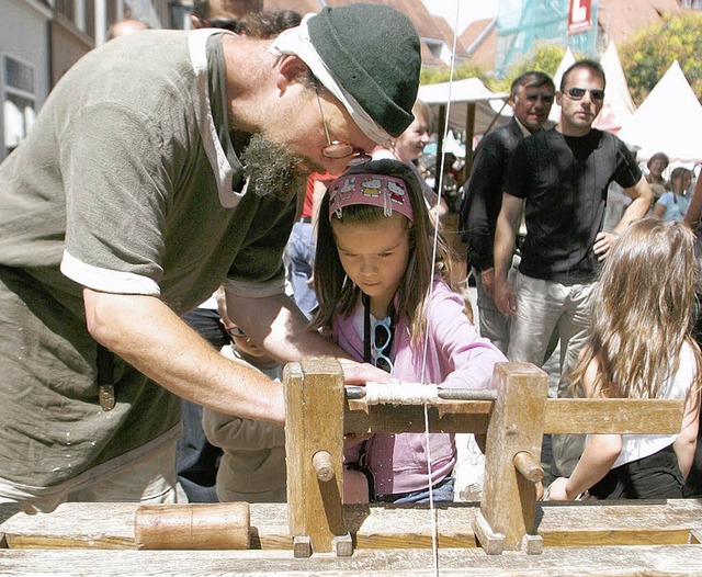 Mittelalter-Fans kommen beim Burgfest ...der Hohengeroldseck  auf ihre Kosten.   | Foto: Heidi Fssel