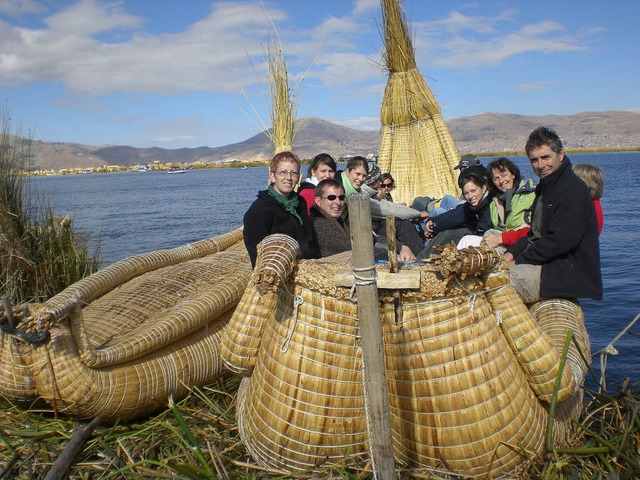 Vor zwei Jahren war eine Friesenheimer...derem auf dem Titicaca-See unterwegs.   | Foto: privat