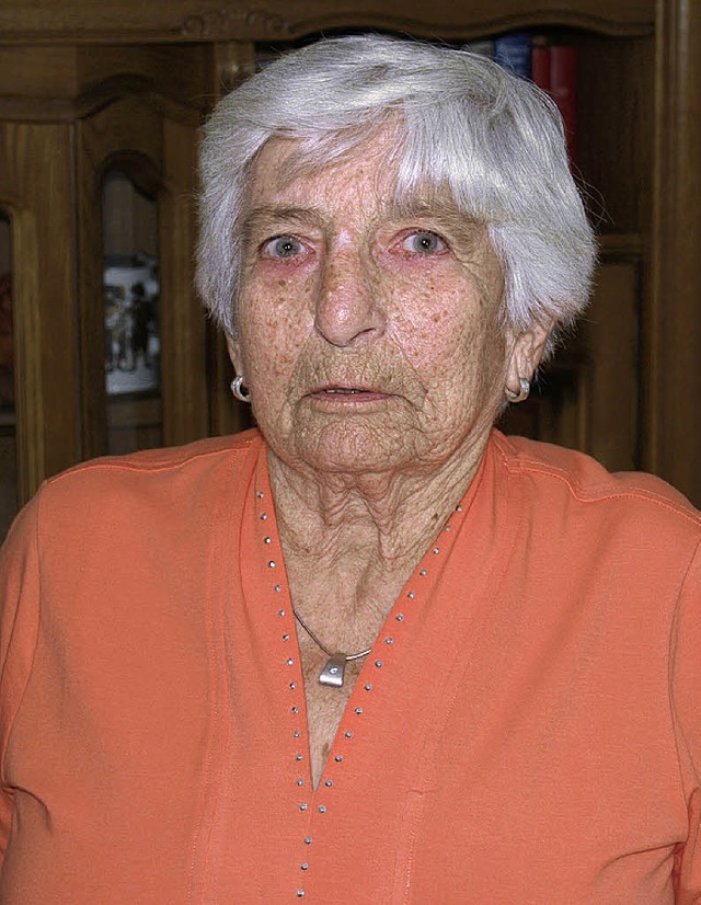 Waltraud Voigt feiert in Teningen ihren 80. Geburtstag  | Foto: Aribert Rssel