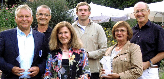 Sieger  und Platzierte beim GC Ortenau...beth Rodenkirchen und  Herbert Wasmer   | Foto:  Verein