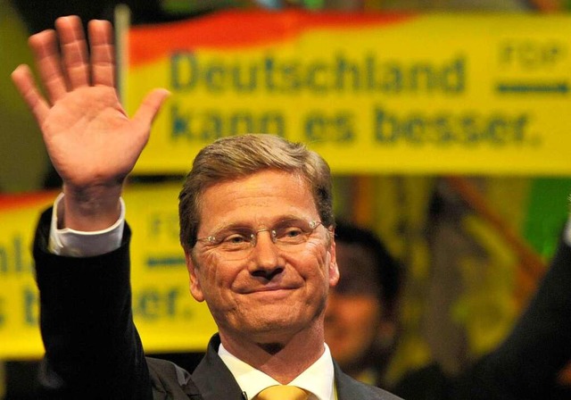FDP-Chef Guido Westerwelle.  | Foto: ddp
