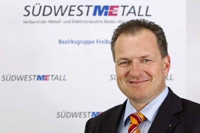 Sdwestmetall-Geschftsfhrer Stefan Krauss geht