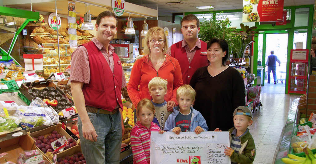 525 Euro für den Kindergarten St. Maria - Schönau - Badische Zeitung