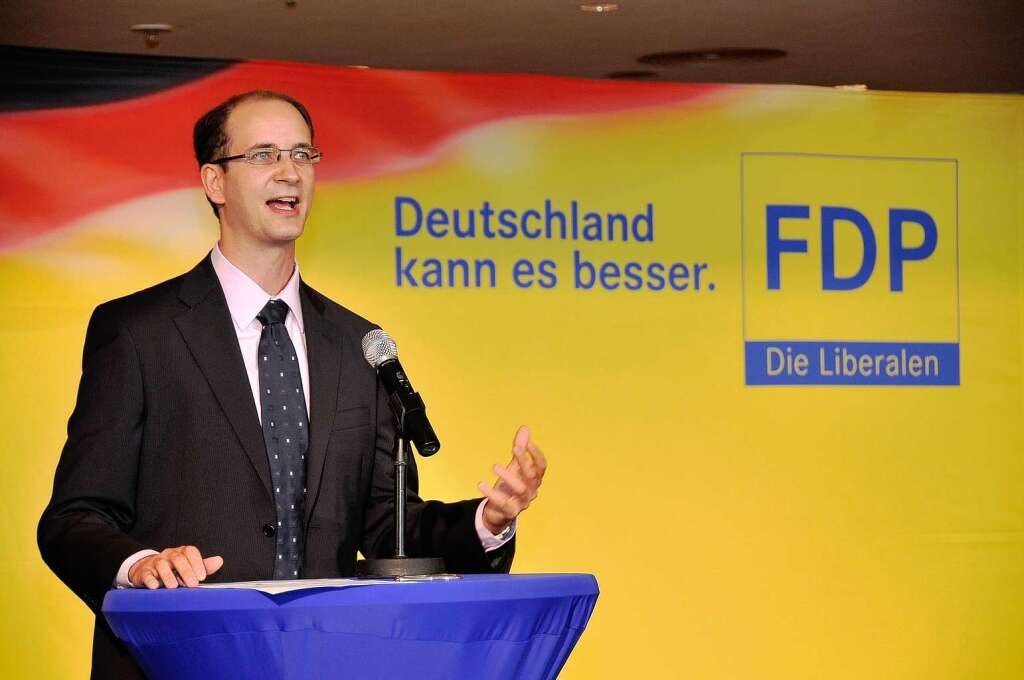 Sascha Fiek tritt fr die Liberalen in Freiburg an.