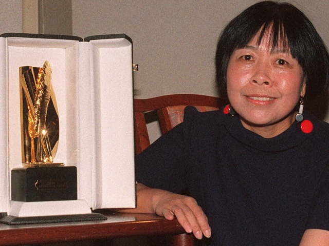 Geehrt und geschmht: Dai Qing mit dem Goldenen Pen   1992   | Foto: afp