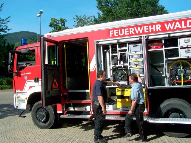 Das neue Hilfeleistungsfahrzeug der Feuerwehr Waldkirch.  | Foto: Sylvia Timm