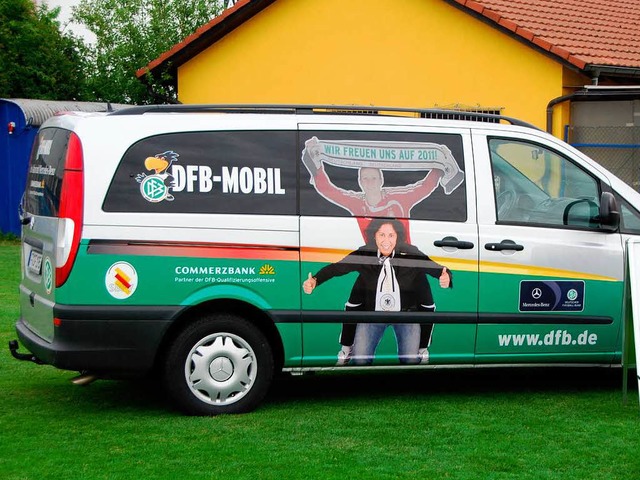Das DFB-Mobil  | Foto: Norbert Sedlak