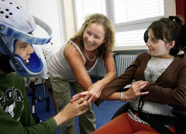 Kinder mit Behinderung in der Sommerbetreuung   | Foto: bastian Henning