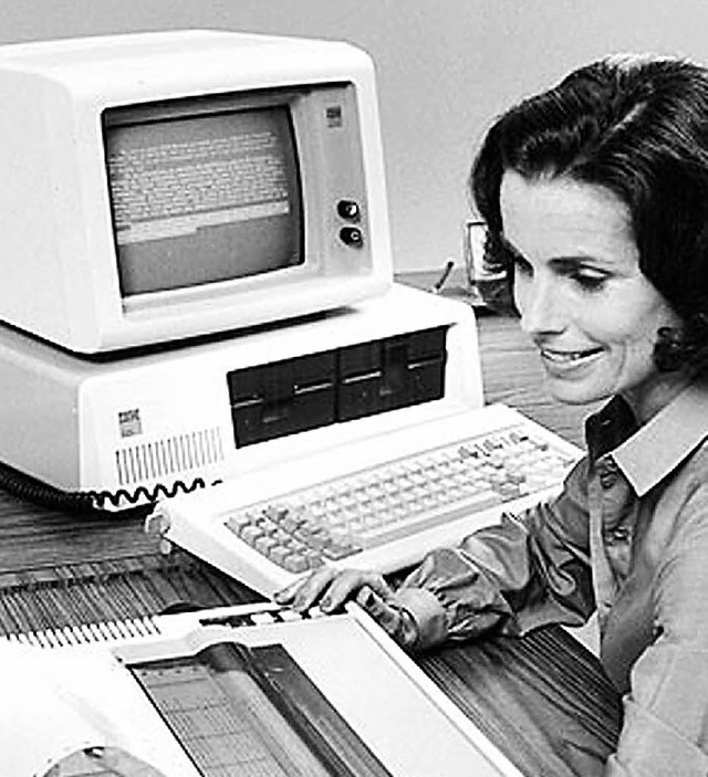 Raumfllend: PC 1981   | Foto: IBM