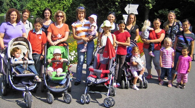 Im August machten Mtter und Kinder, d...einen Ausflug in den Karlsruher Zoo.    | Foto: Privat