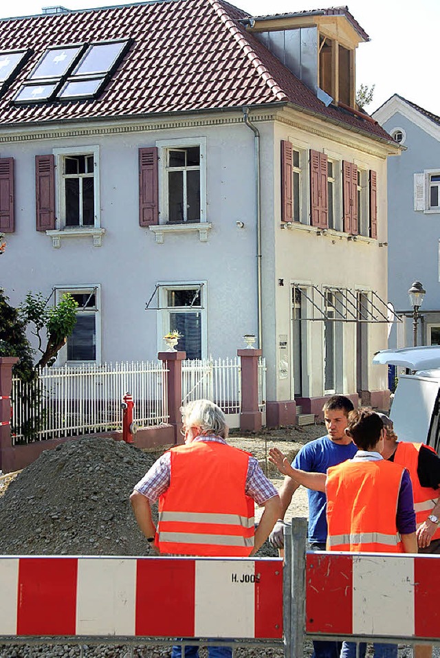 Allmhlich machen sich die Vernderung... einige Huser die Farbe gewechselt.    | Foto: Fotos: Babeck-Reinsch